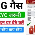 LPG Gas KYC 2024 : गैस कनेक्शन का ई-केवाईसी यहां से करें, देखे पूरी जानकारी